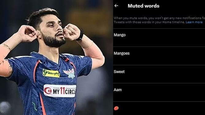 IPL 2023 : एलिमिनेटर में हार के बाद फैंस ने नवीन उल हक को किया ट्रोल, LSG ने 'आम' और 'मैंगो' शब्दों को लेकर किया खास काम