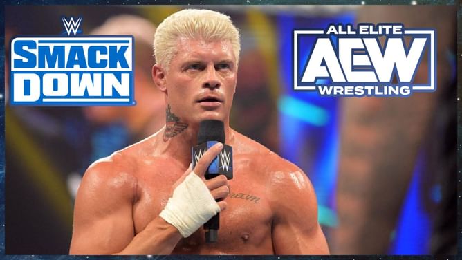 Cody Rhodes references major AEW star on WWE SmackDown