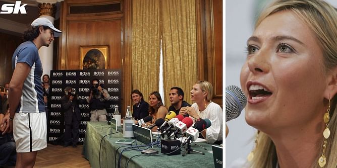 "I came here to see hot guys" - When Maria Sharapova hand picked models as ball boys for 2006 WTA Finals