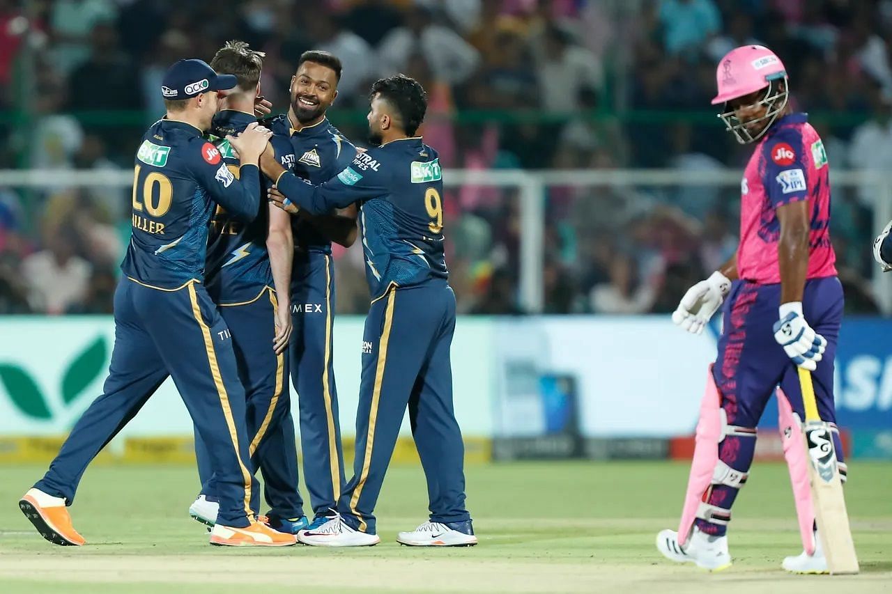 The Rajasthan Royals suffered a batting collapse against the Gujarat Titans. [P/C: iplt20.com]
