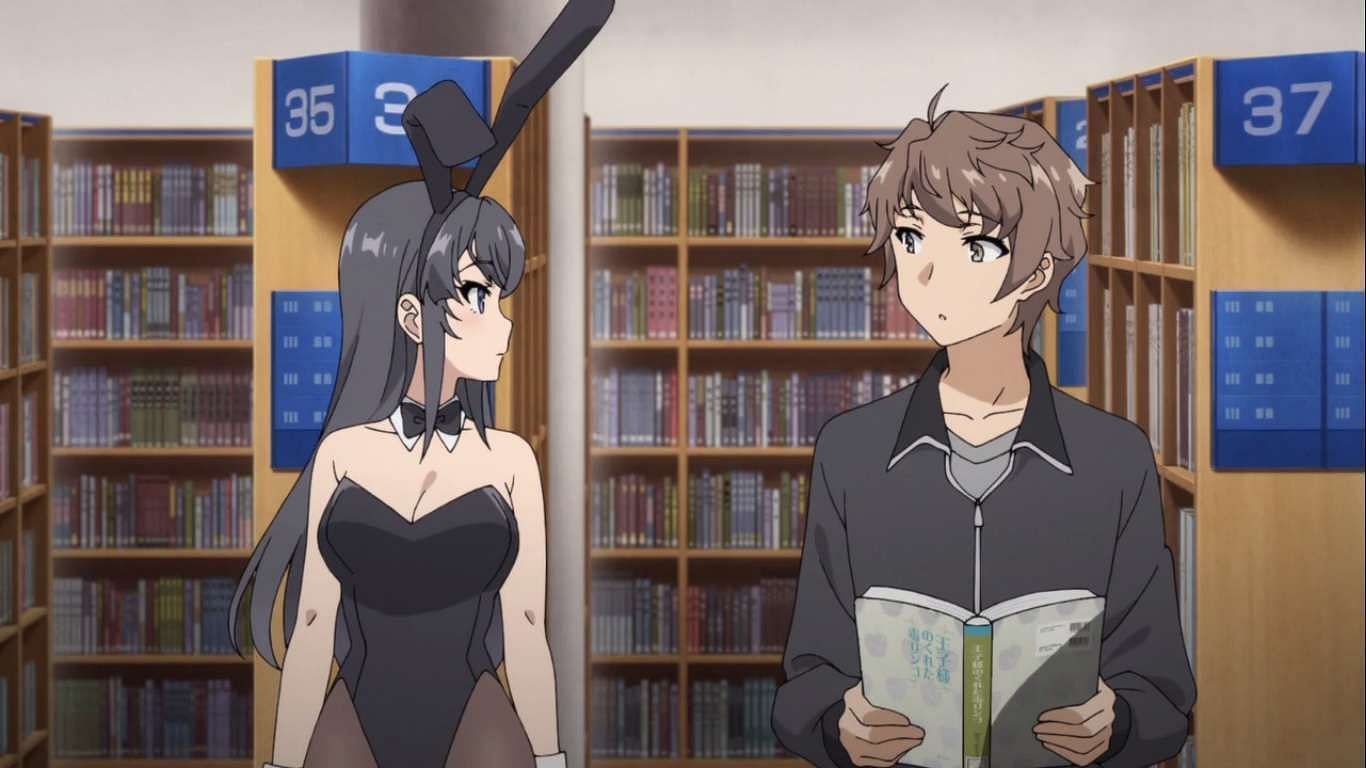 Rascal Does Not Dream of Bunny Girl Senpai Anime (image via CloverWorks)