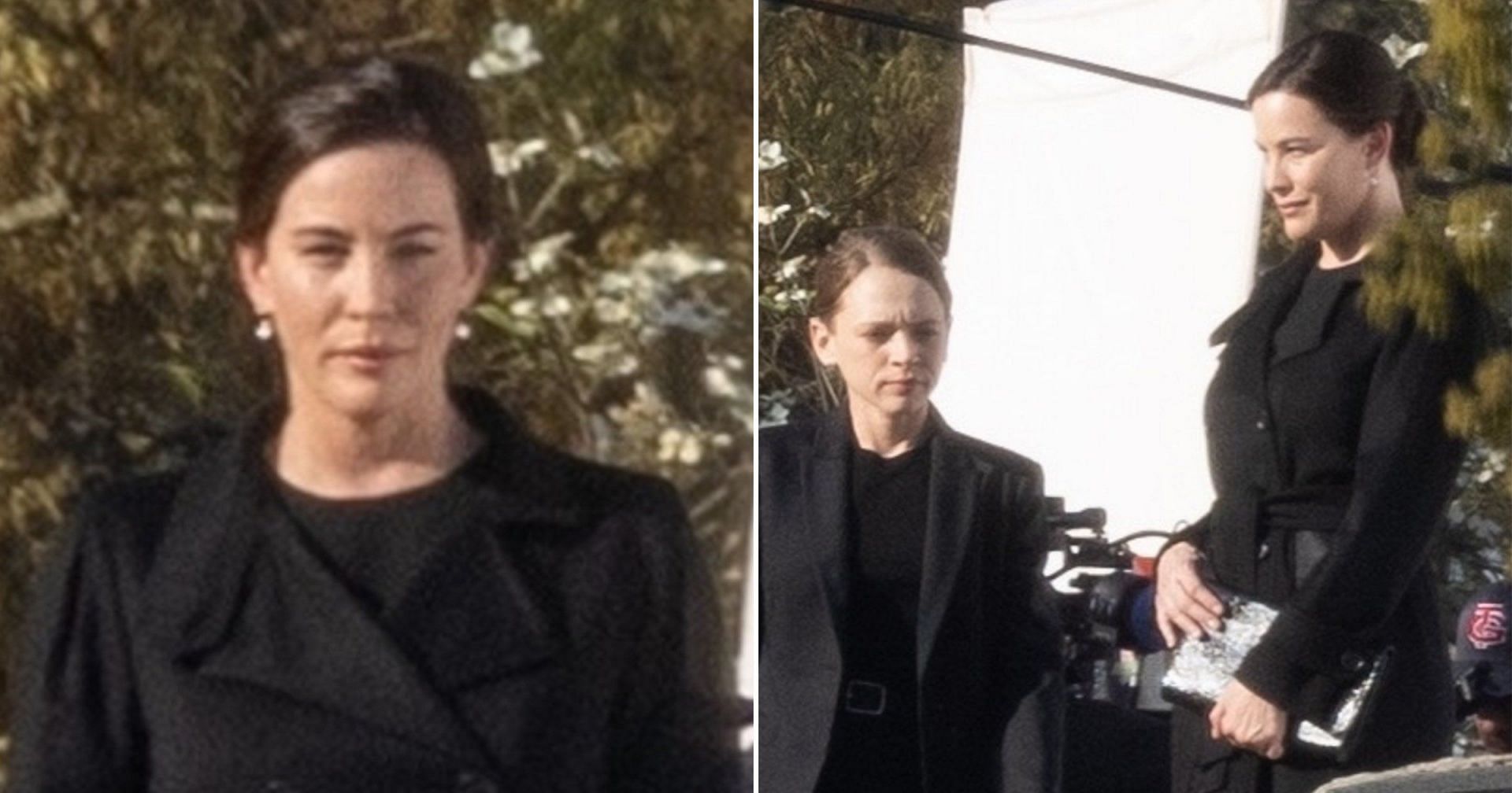 Liv Tyler and Shira Haas from Captain America 4&rsquo;s set (Image via Marvel)