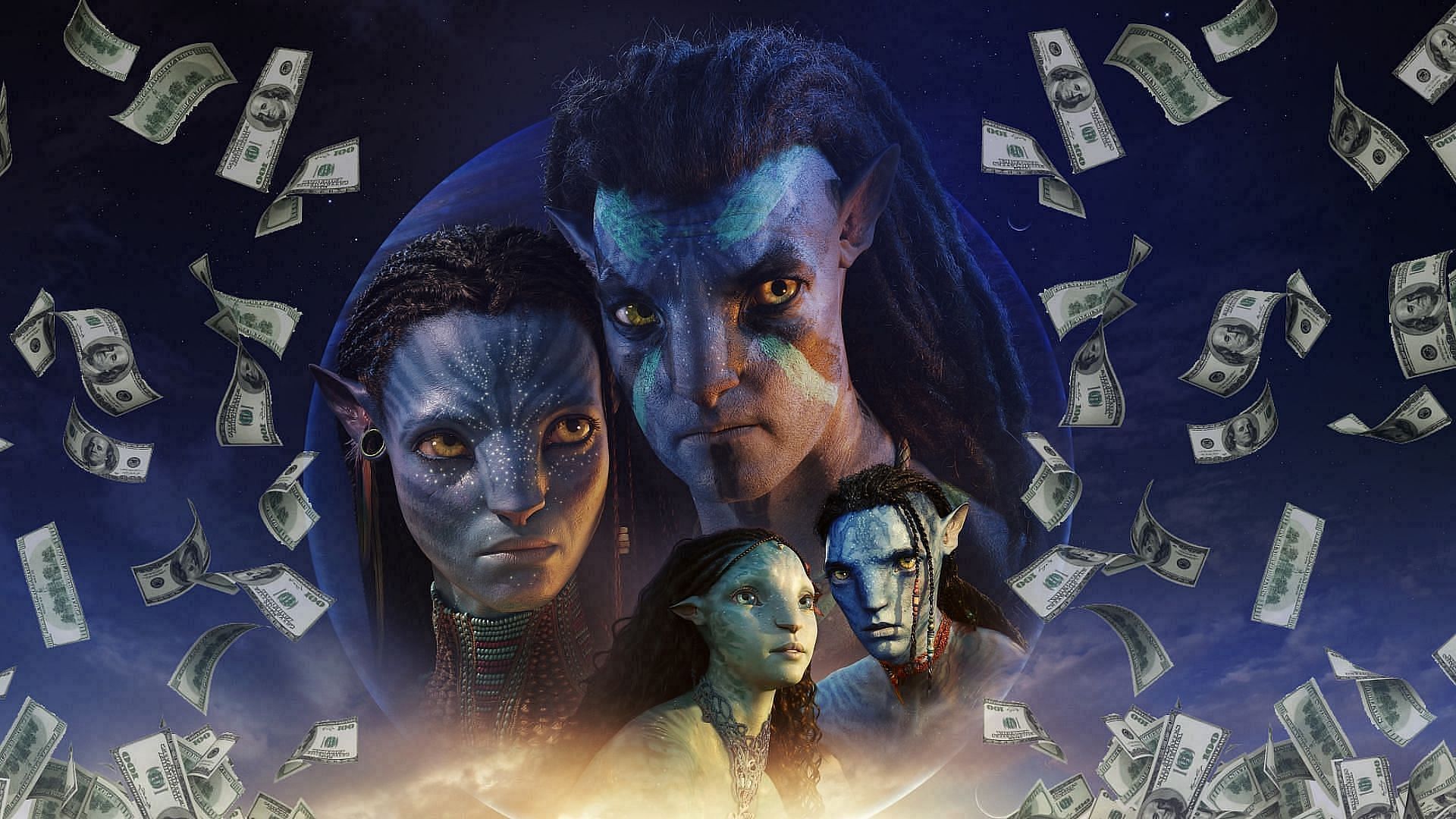 Avatar The Way of Water&#039;s huge box office intake (Image via Sportskeeda)