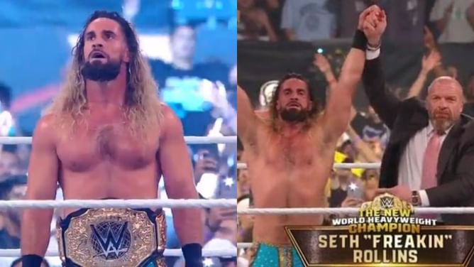 39-year-old superstar teases challenging Seth Rollins after he wins the World Heavyweight Championship