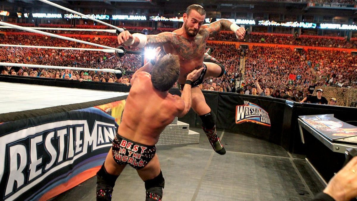 CM Punk and Chris Jericho faced each other at WrestleMania 28. 