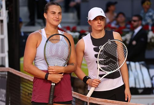 Aryna Sabalenka defeated Iga Swiatek in the Madrid Open final