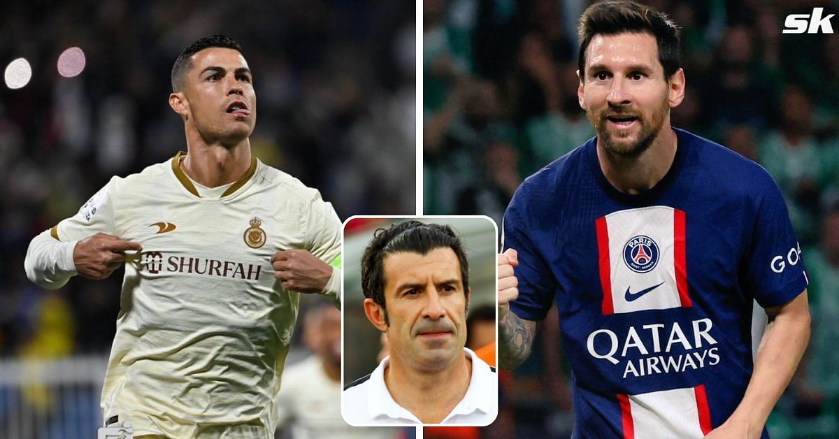 Luis Figo has weighed in on the speculation about Lionel Messi joining Cristiano Ronaldo in Saudi Arabia.