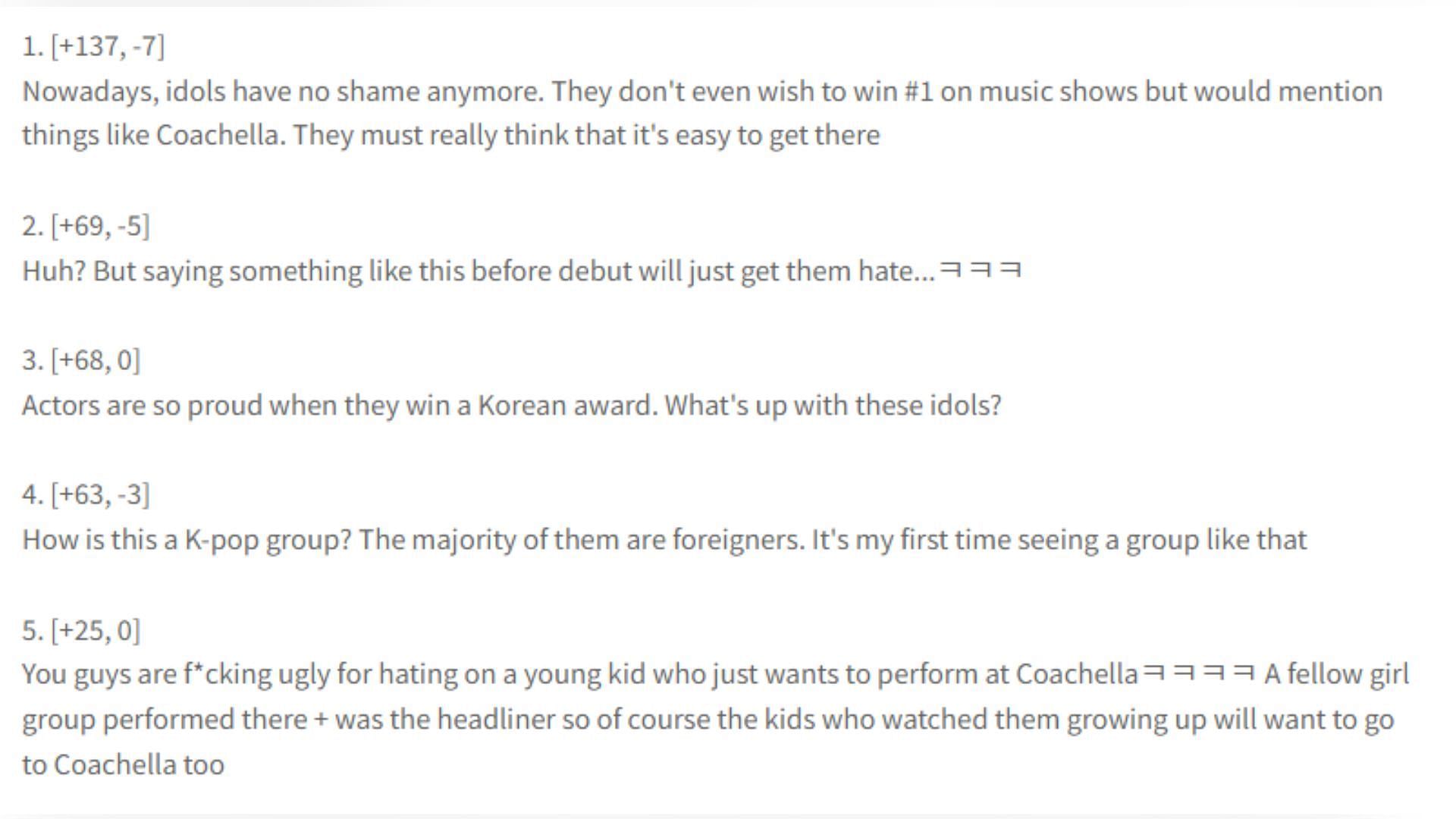 South Korean netizens&#039; comments on Nate Pann (Image via pannchoa)