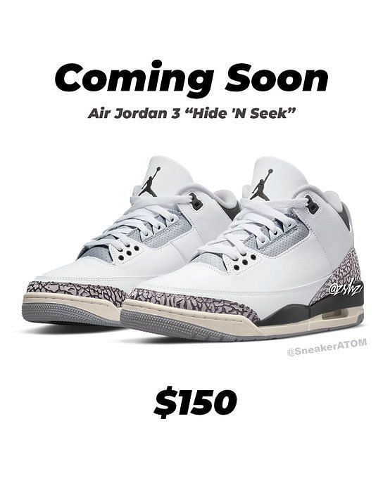 Internet complains as Nike Air Jordan 3 “Hide N' Seek” to release only ...