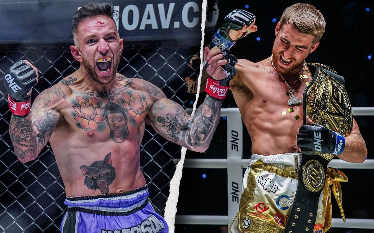 Harrison (left) and Haggerty (right). [Image: ONE Championship]