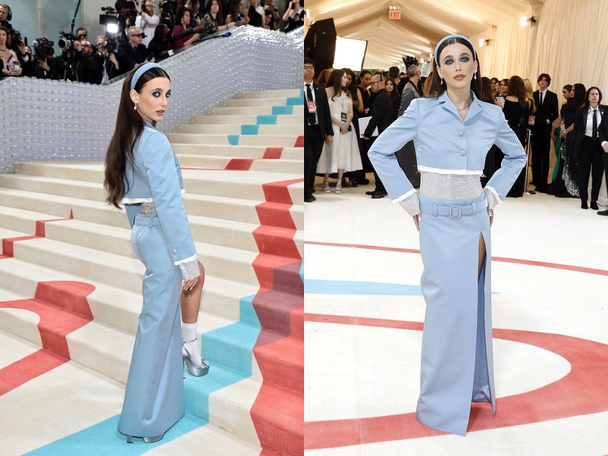 Emma Chamberlain's 2021 Louis Vuitton Met Gala Dress, How Emma Chamberlain  Decided Between 2 Louis Vuitton Dresses For Her First Met Gala