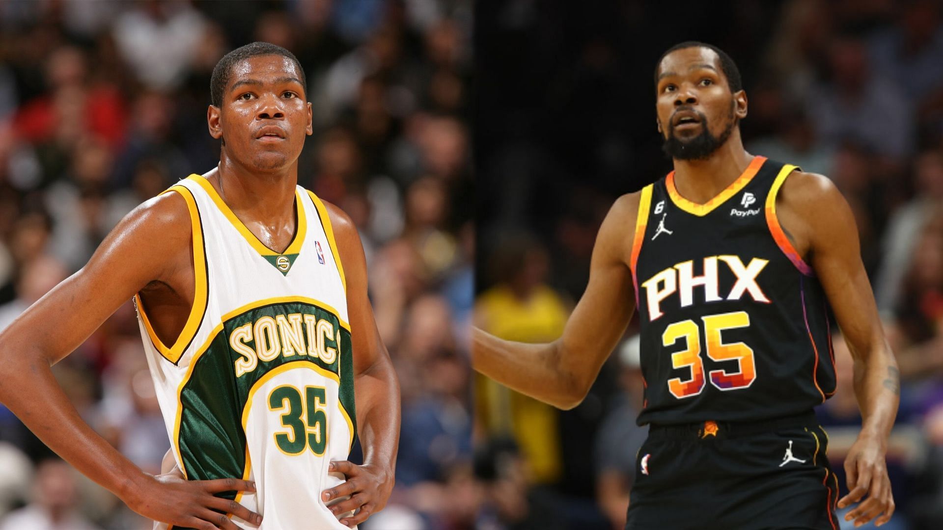 Kevin Durant has gone through a big transformation since his rookie year