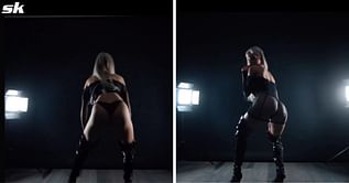 "COYG hope hubby is fully motivated today" - Arsenal star Jakub Kiwior's 'twerk queen' partner stuns fans with video of slapping and shaking her b*m