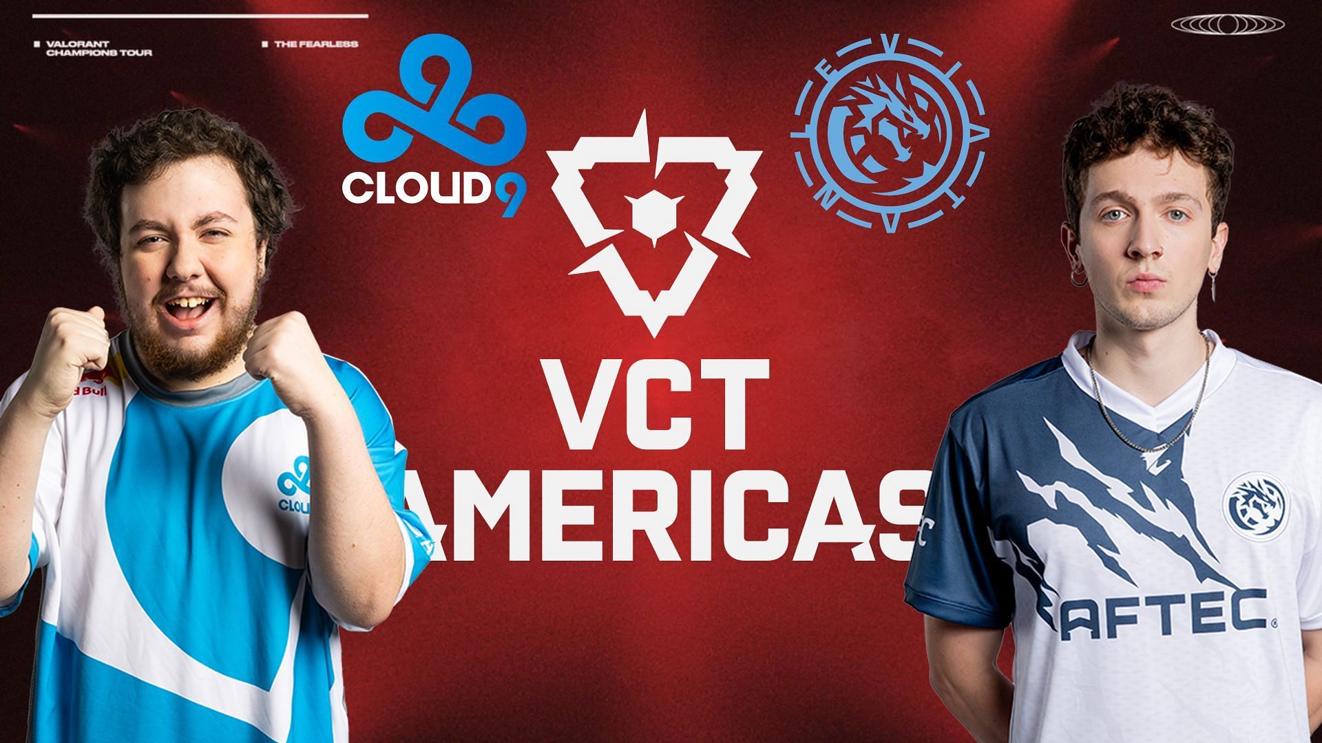 Cloud9 vs Leviat&aacute;n at VCT Americas League 2023 (Image via Sportskeeda)