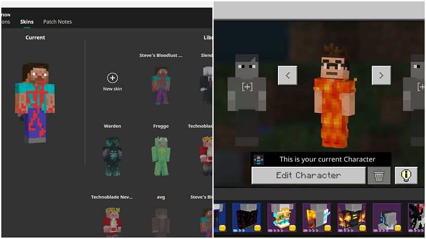 java  Minecraft Skins