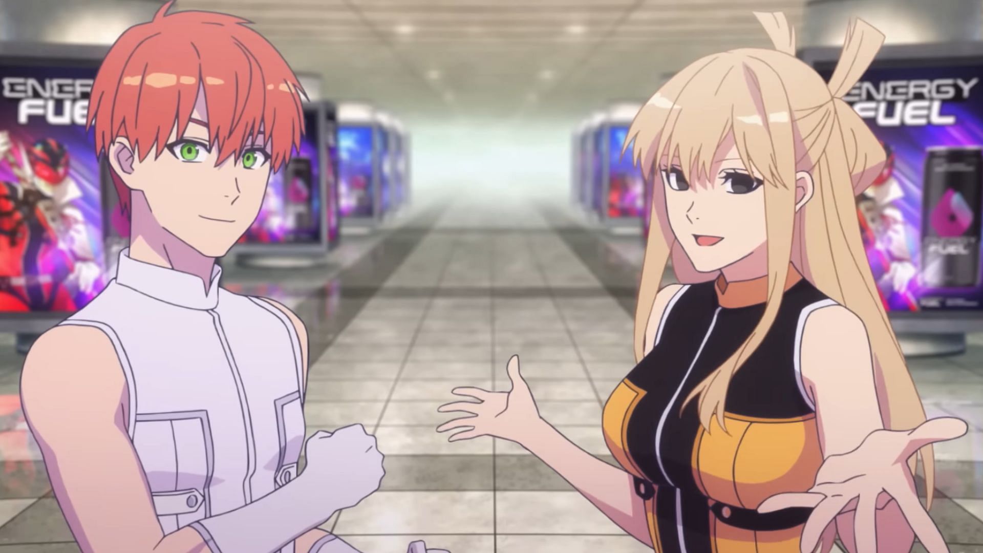 Hibiki Sakurama and Yumeko Suzukiri as seen in the anime announcement video (Image via Shochiku)