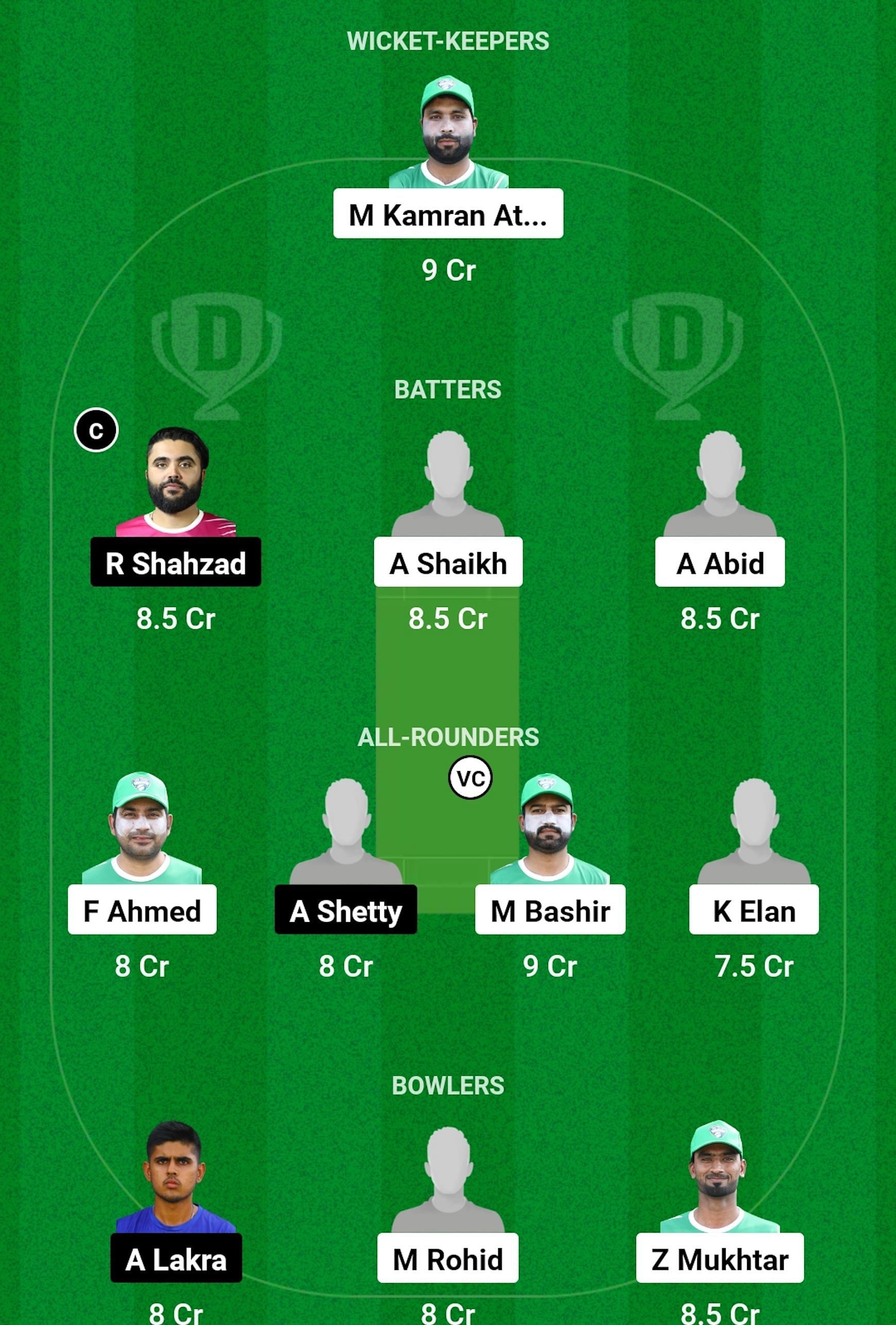 ABD vs DUB Dream11 Prediction, Match 1, Head-to-head Team