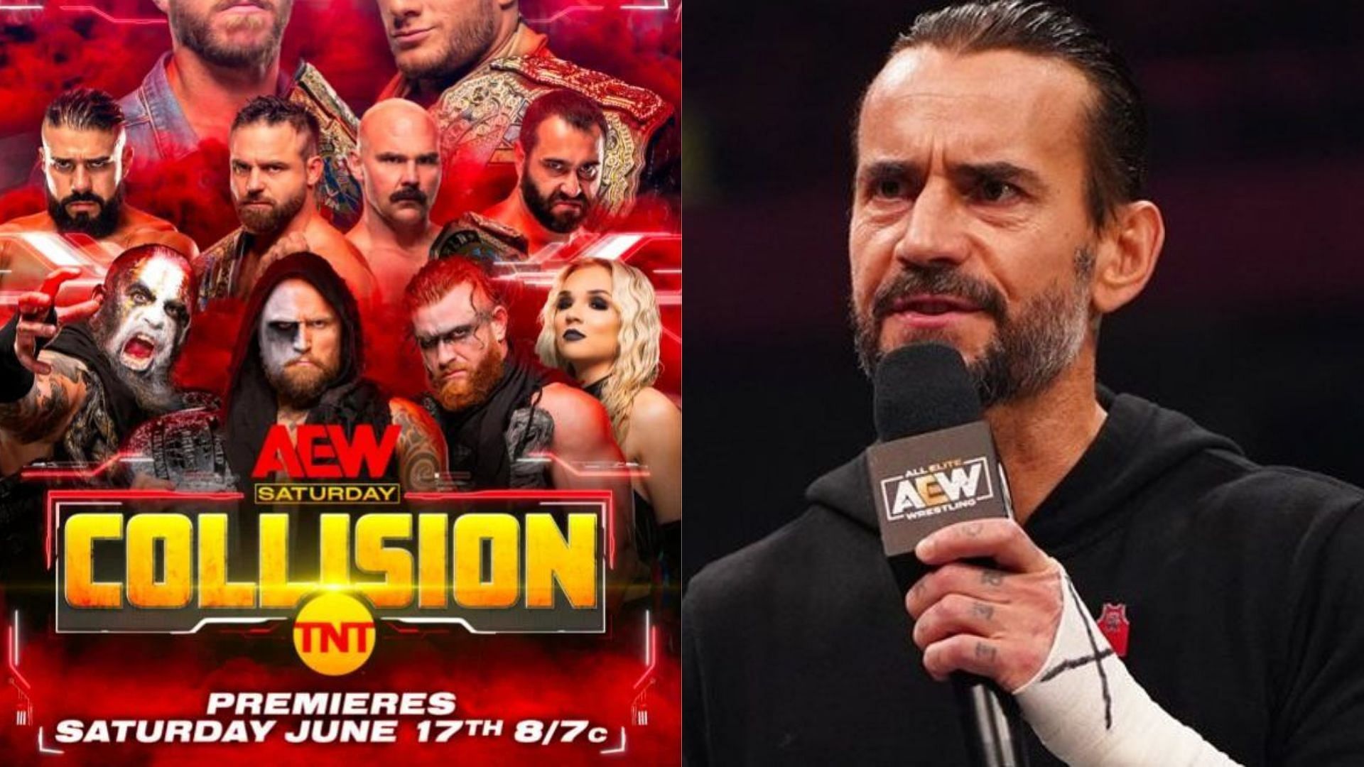 AEW Collision is set to debut on 17th June