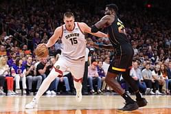 "They're going to protect the fan?"- Nikola Jokic is not happy with Mat Ishbia for holding the ball as he faces a possible suspension