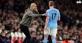 Pep Guardiola explains reason behind furious confrontation with Kevin De Bruyne in Manchester City's 4-0 thrashing of Real Madrid