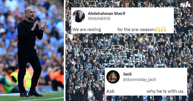 “Useless signing” – Fans baffled as 27-year-old star fails to start league game against Brighton despite Manchester City already being champions