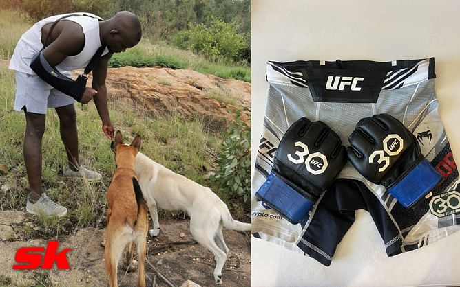 UFC fighter Themba Gorimbo auctioning off his fight gear to install water pump in African hometown