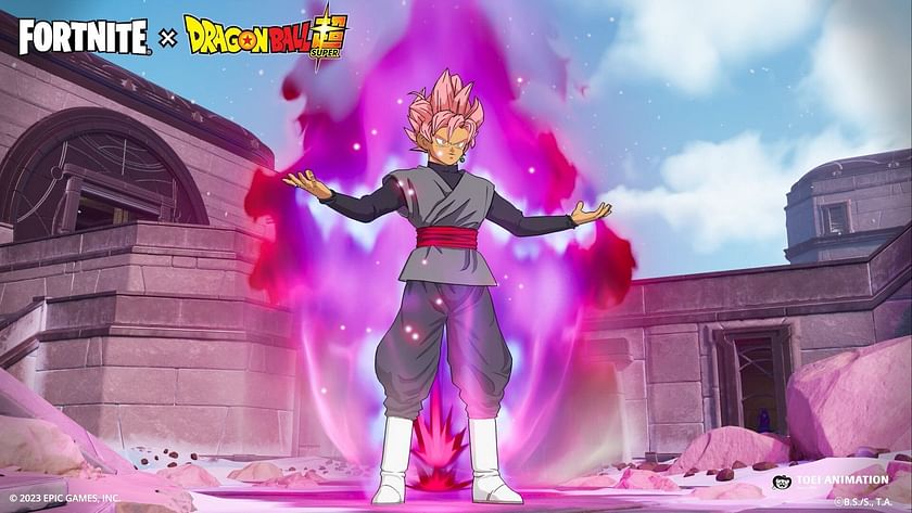 Fortnite shares first look at Goku Black skin in-game