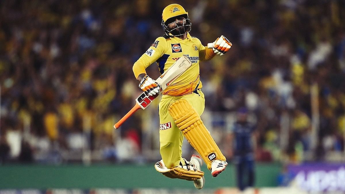 Jadeja powered CSK to their fifth IPL title against Gujarat Titans (Pic Credits: The Quint)