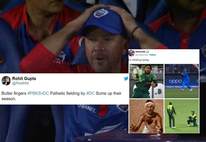 "Looks like this game is 100% fixed"- Netizens slam DC players after their abysmal fielding efforts in IPL 2023 clash vs PBKS