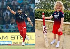 Virat Kohli gives signed bat with personal message to RCB teammate David Willey's son