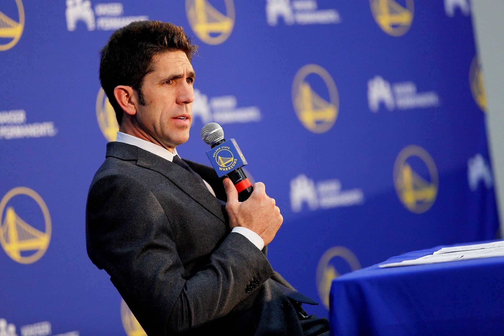 Bob Myers talks about his reason behind his decision to step down as the GM of the Warriors