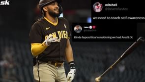 New York Yankees fans react to Yankee Stadium crowd chanting ‘steroids’ at Fernando Tatis Jr.: "Kinda hypocritical considering we had A-Rod"