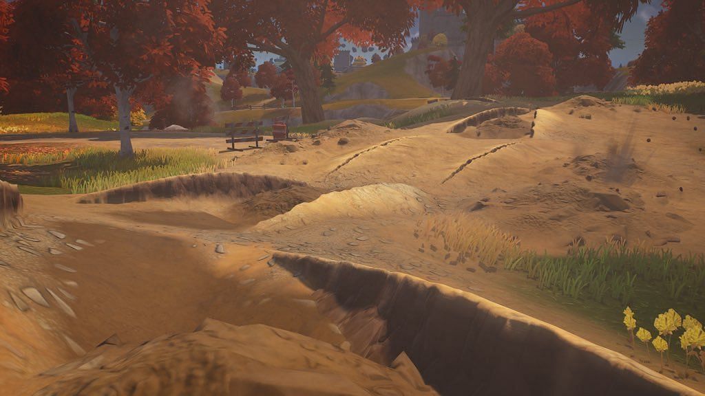 The earthquake has affected several places on the island (Image via Epic Games)