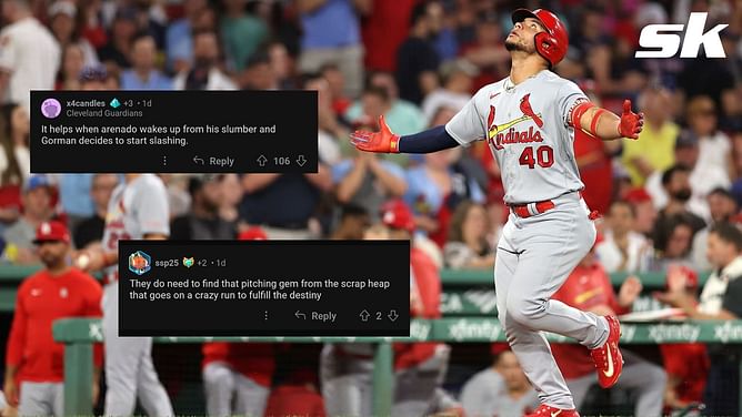MLB fans debate whether the St. Louis Cardinals can turn it around: "Helps when Arenado wakes up" "Do need to find a pitching gem"
