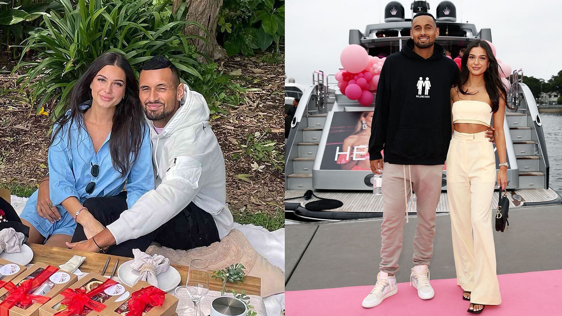 Nick Kyrgios pens heartfelt birthday message for girlfriend Costeen Hatzi