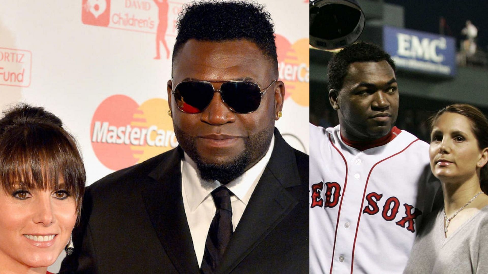 David Ortiz with wife Tiffany Lortiz