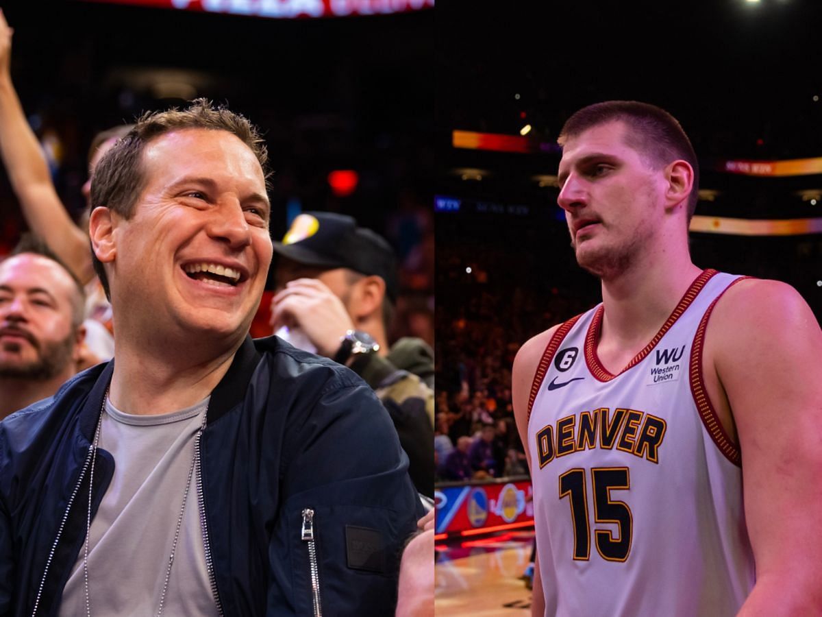 Phoenix Suns owner Mat Ishbia and Denver Nuggets superstar center Nikola Jokic