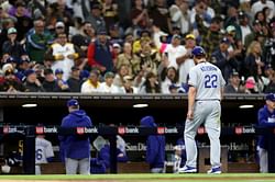 Veteran pitcher Clayton Kershaw nonchalantly responds to white noise stating he need to up his game