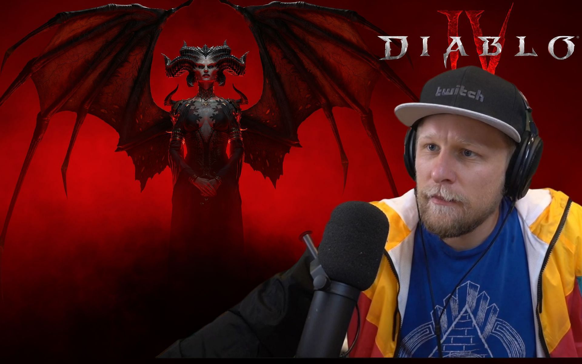 Quin69 shares his thoughts on the recent Diablo 4 controversy (Image via Sportskeeda)