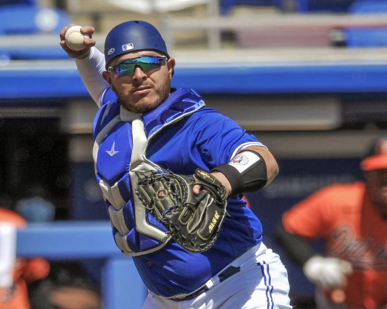 Toronto Blue Jays catcher Alejandro Kirk