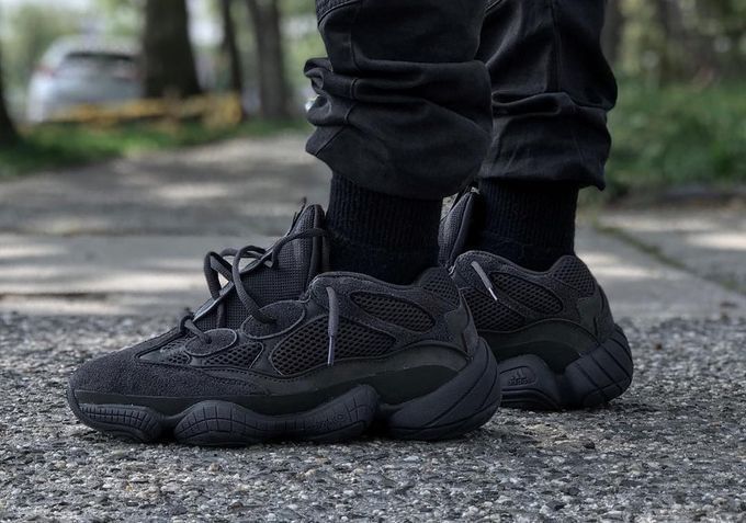 matte black yeezys