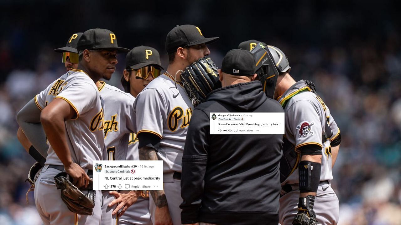 Pittsburgh Pirates being half a game from first amidst brutal