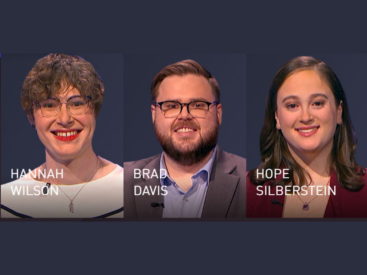 Hannah Wilson returns for the 6th time to play against new challengers (Image via jeopardy.com)