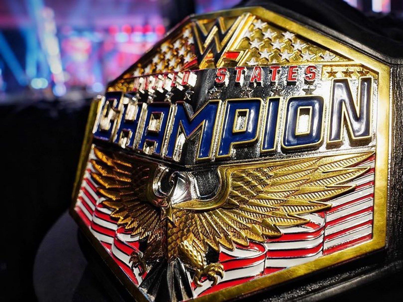 The WWE United States Championship design since 2020.