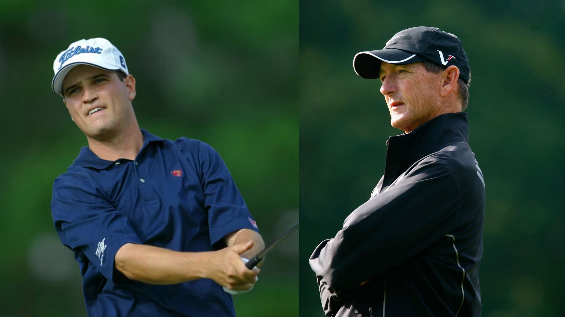 Zach Johnson, Hank Haney (Images via Getty)