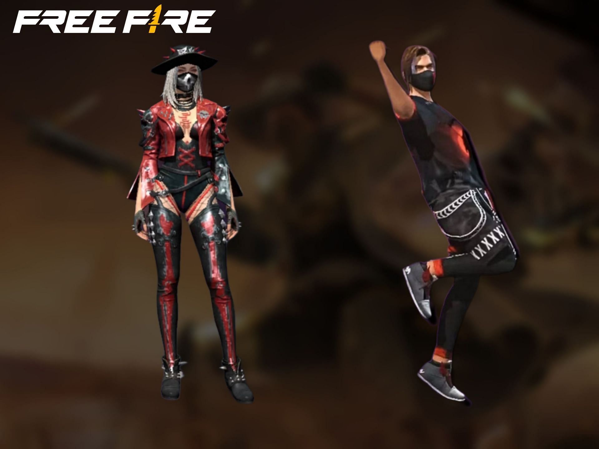 You can get free costume bundles and emotes via Free Fire redeem codes (Image via Sportskeeda)