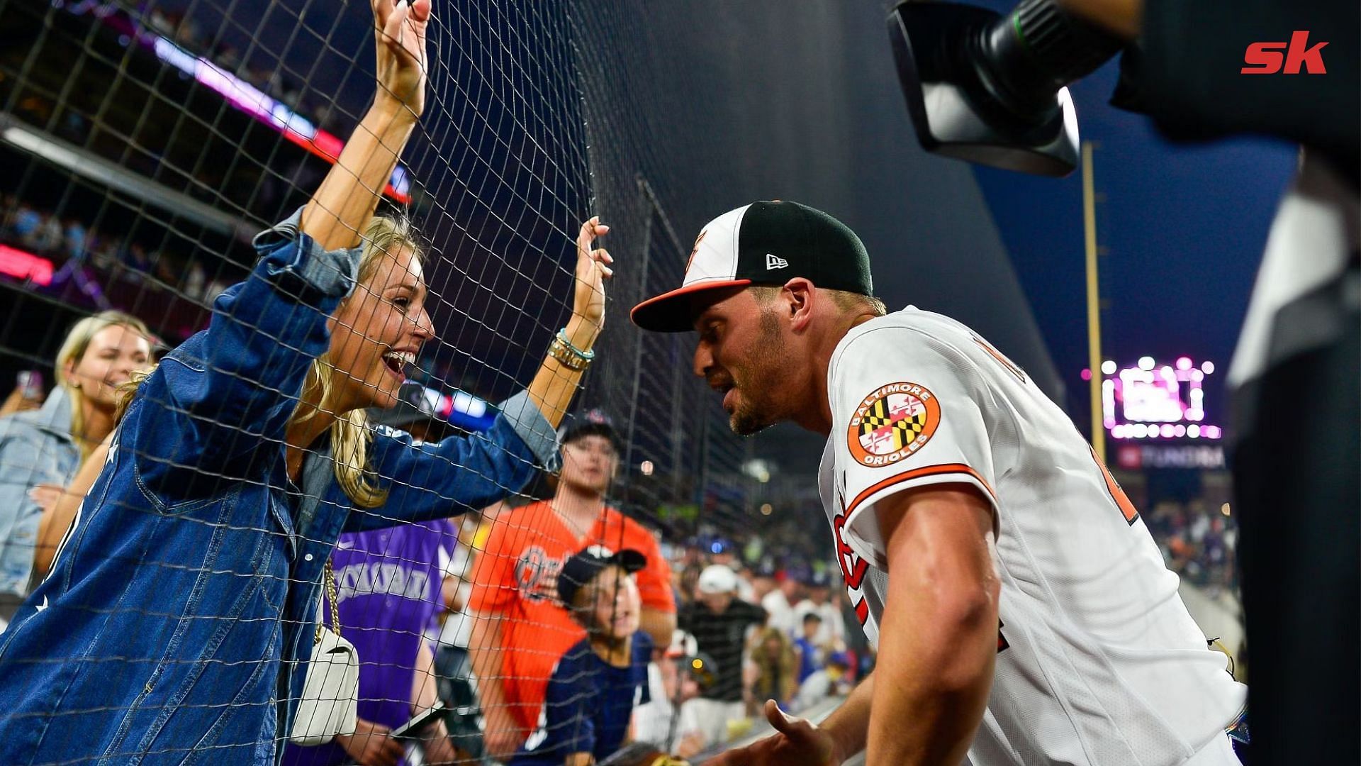 In Photos: Trey Mancini and his wife Sara Perlman glam up to join forces with Chicago Cubs