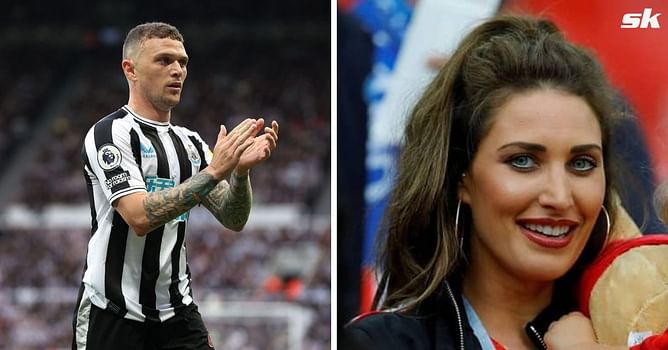 Kieran Trippier spotted with blonde woman in karaoke bar during Newcastle United celebrations