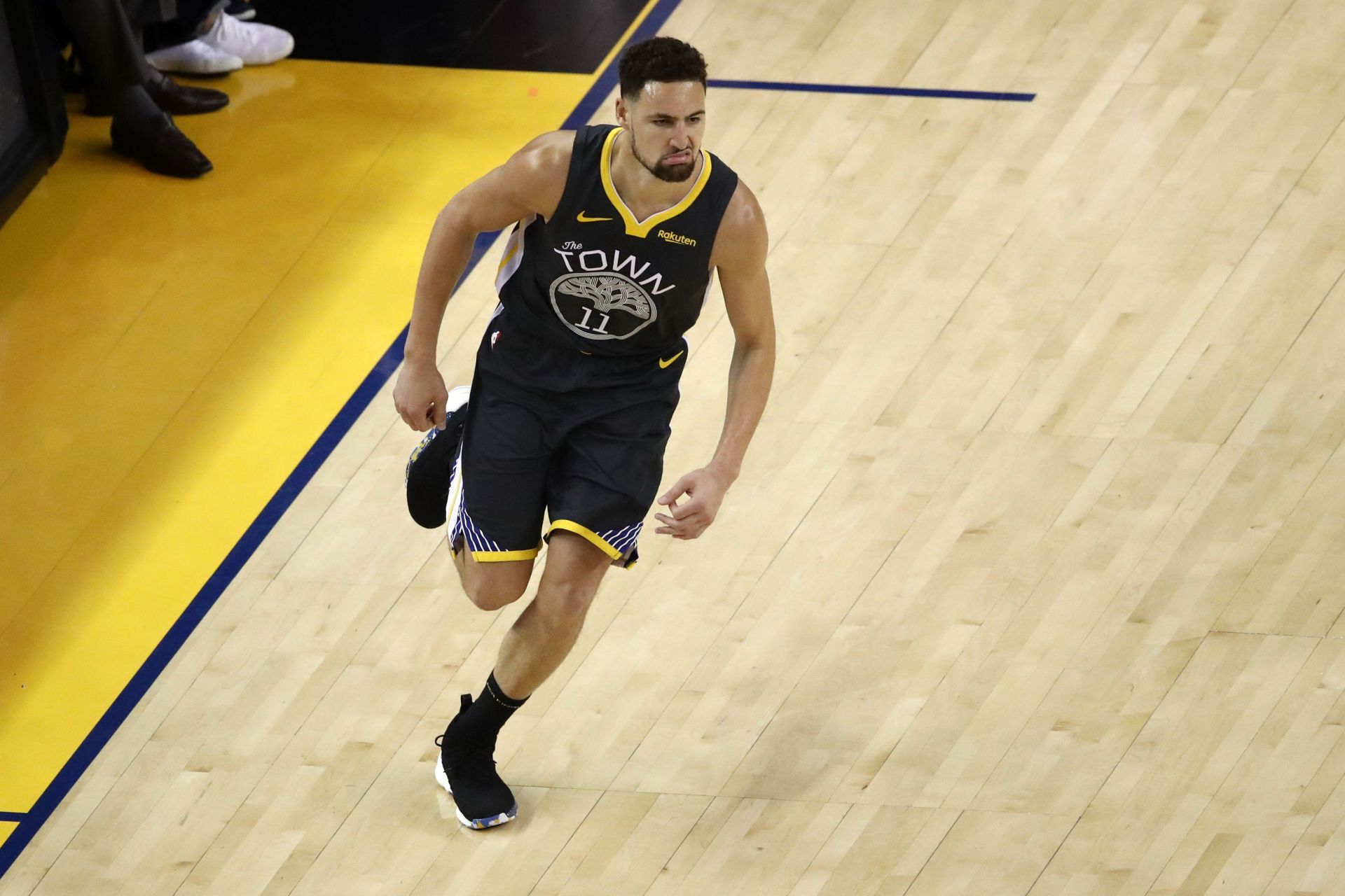 Klay Thompson of the Golden State Warriors