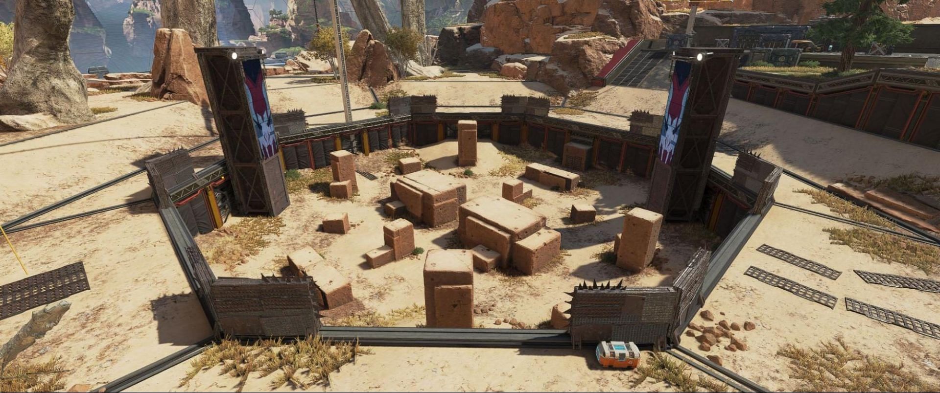 Firing Range - Duel Pit (image via Respawn Entertainment)